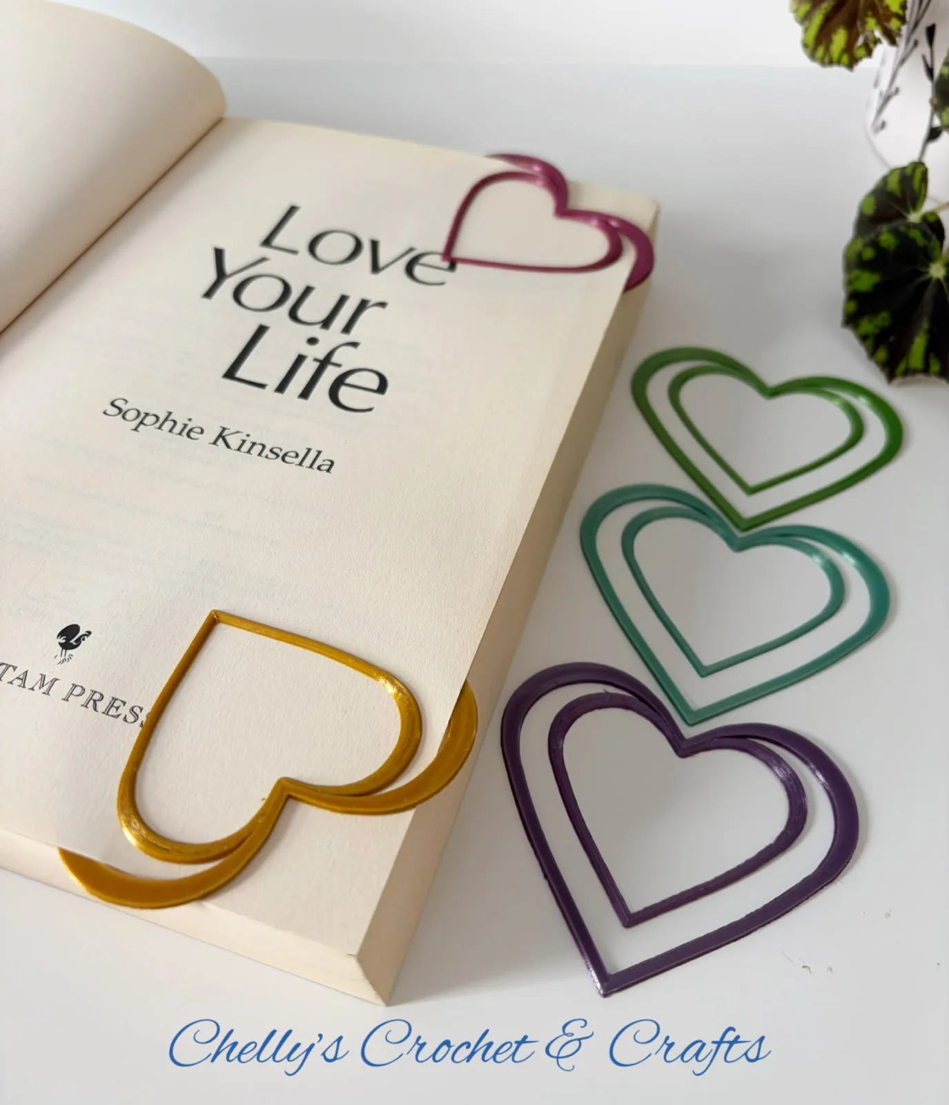 Heart bookmark
