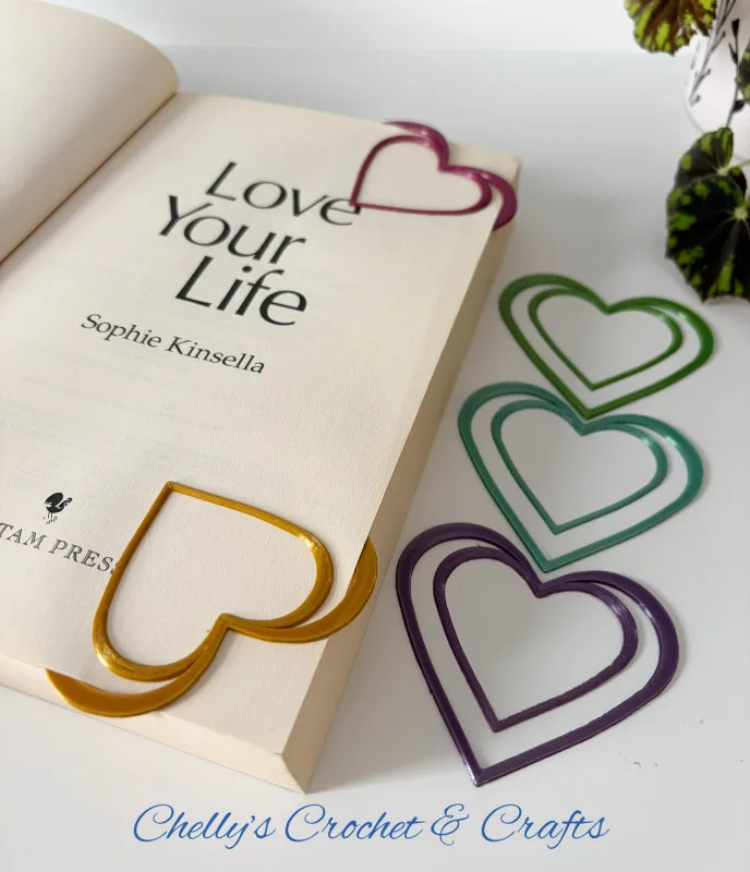 Heart bookmark